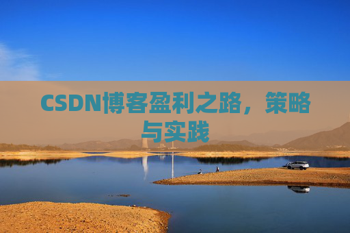 CSDN博客盈利之路，策略与实践